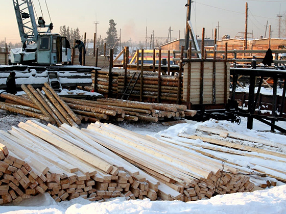 Лесоматериалы на миллиард рублей вывезли из Иркутской области в 2020 году